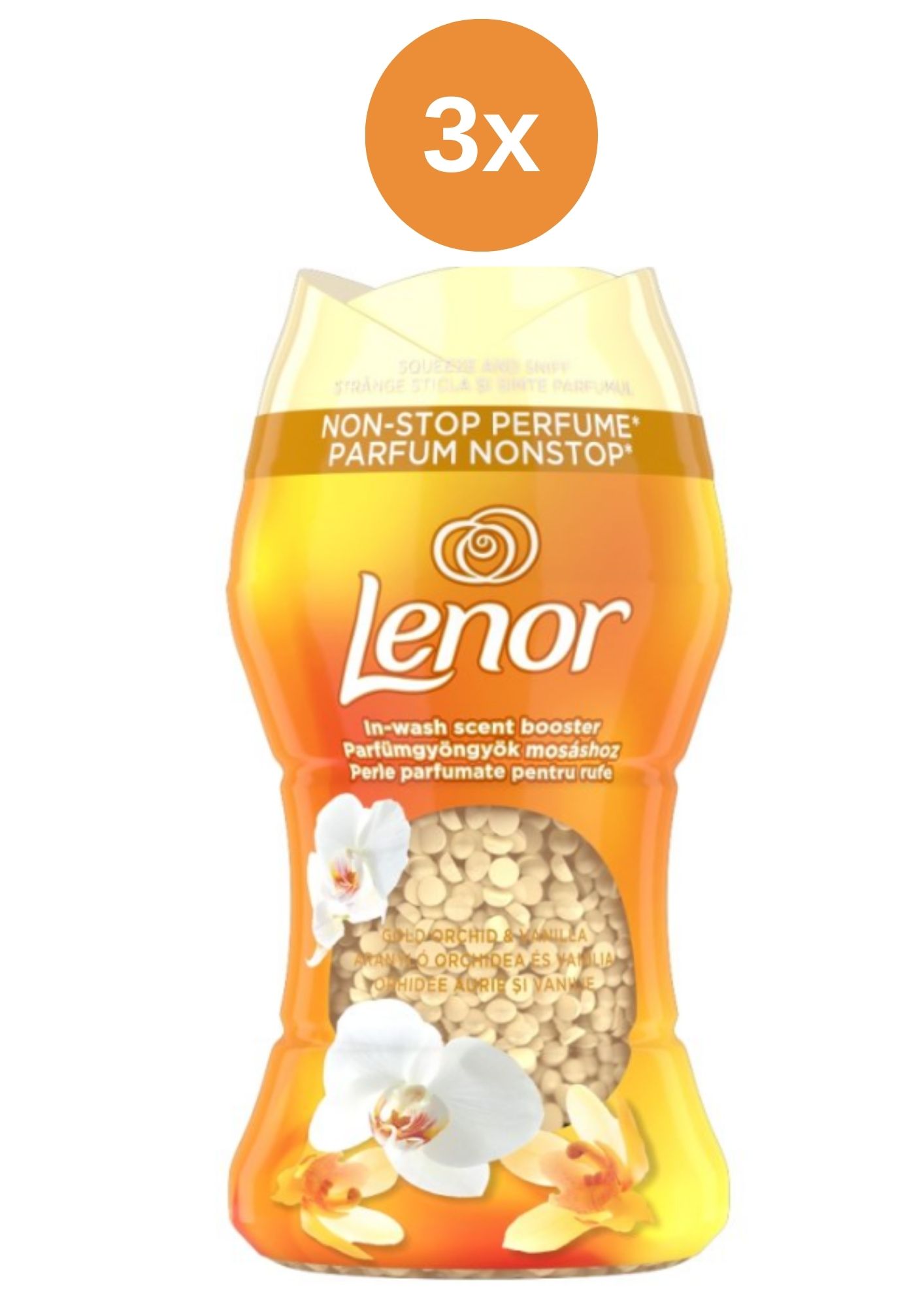 Lenor perličky Gold Orchid 3x150g/12PD