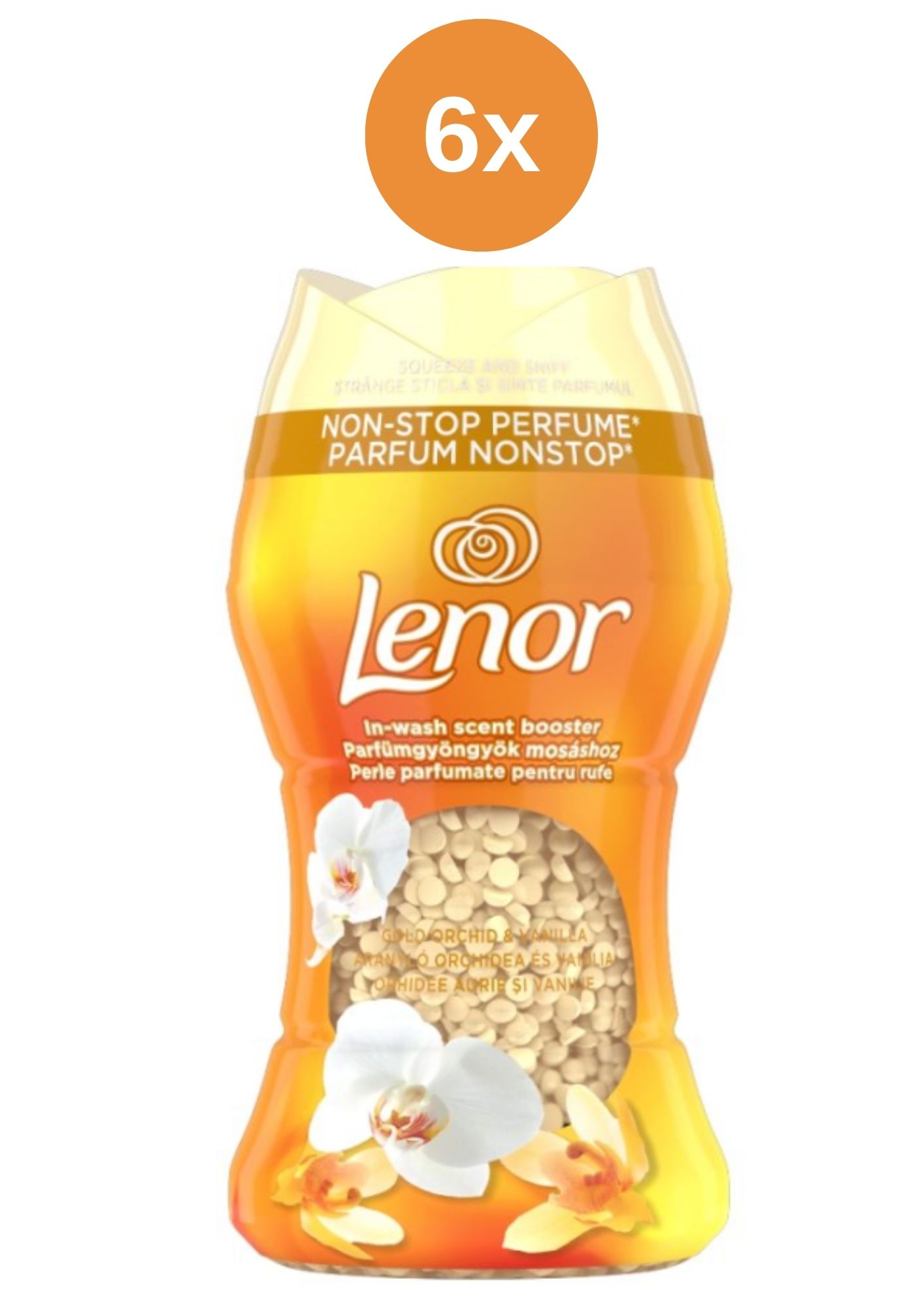 Lenor perličky Gold Orchid 6x150g/12PD