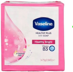 E-shop Vaseline mydlo Healthy Bright, 3x 75 g