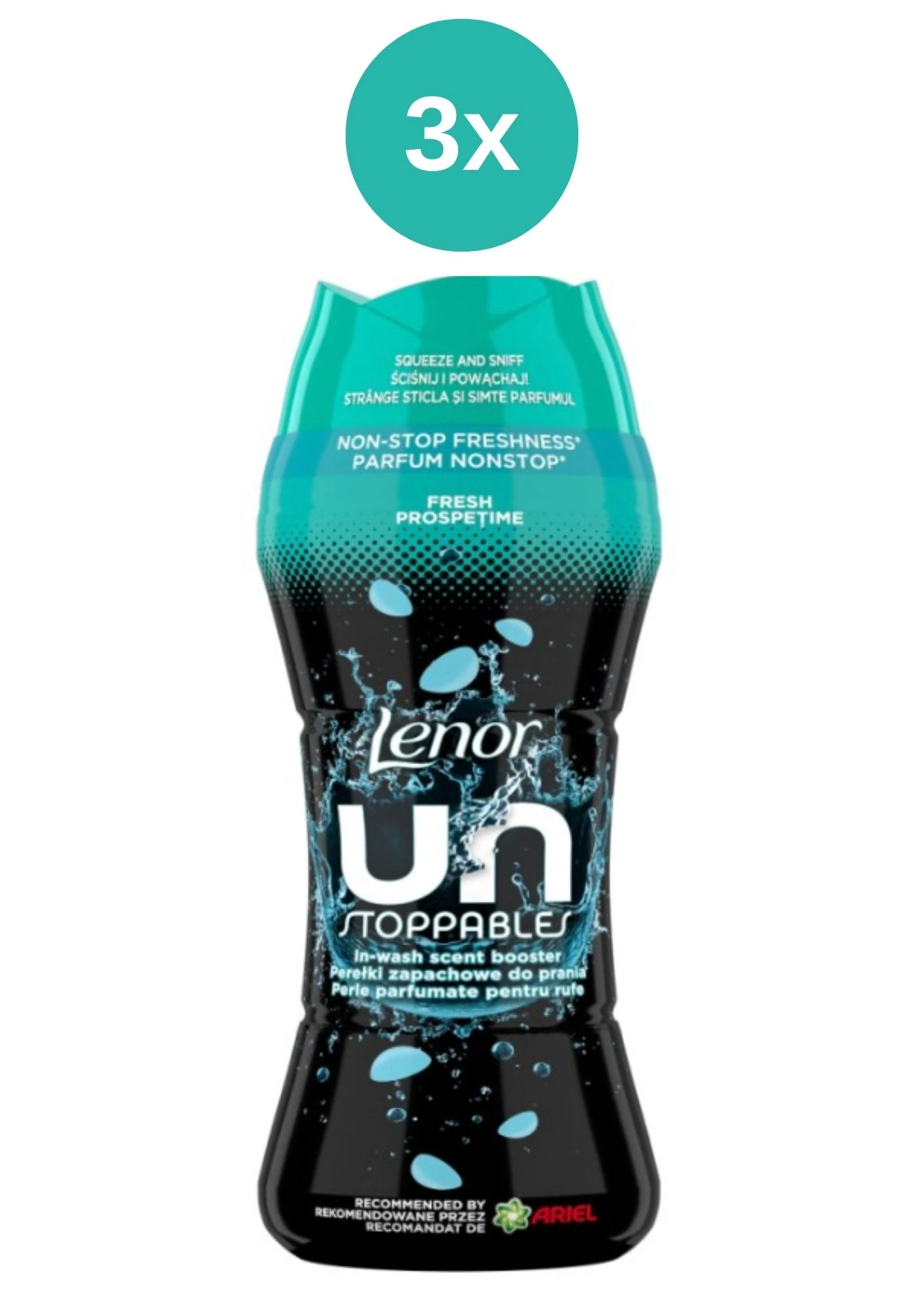 Lenor Unstoppables perličky Fresh 3x270g/22PD