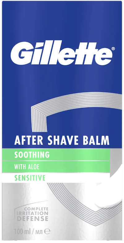Gillette balzam po holení Sensitive, 100 ml