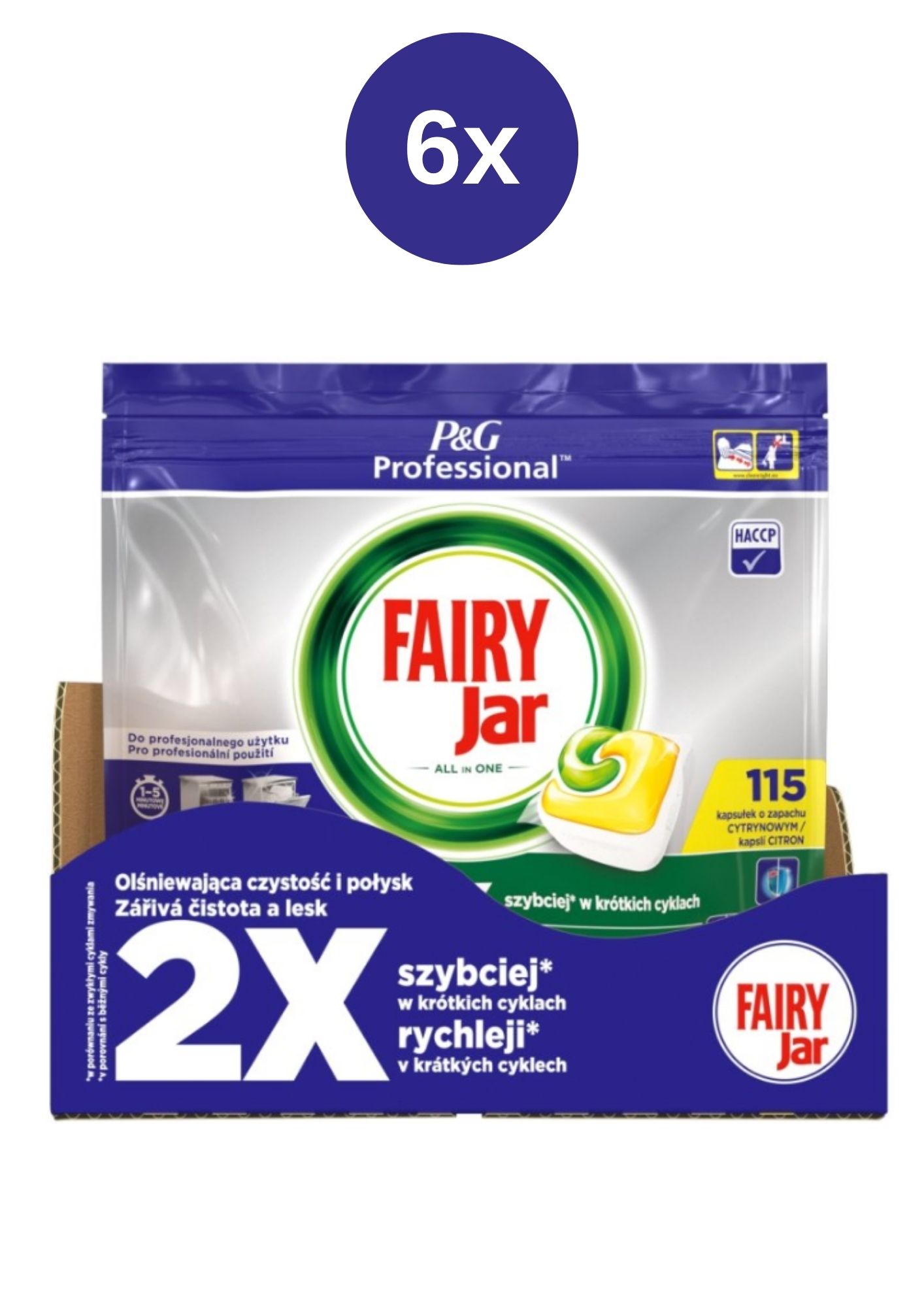 E-shop Jar Fairy Kapsule All-in-One Professional 6x115 ks