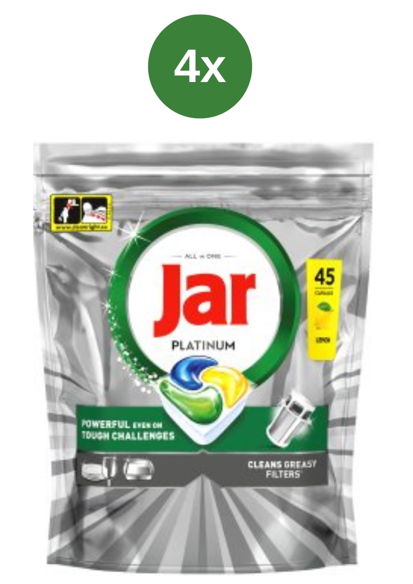 E-shop Jar tab 4x(45ks/bal) Platinum