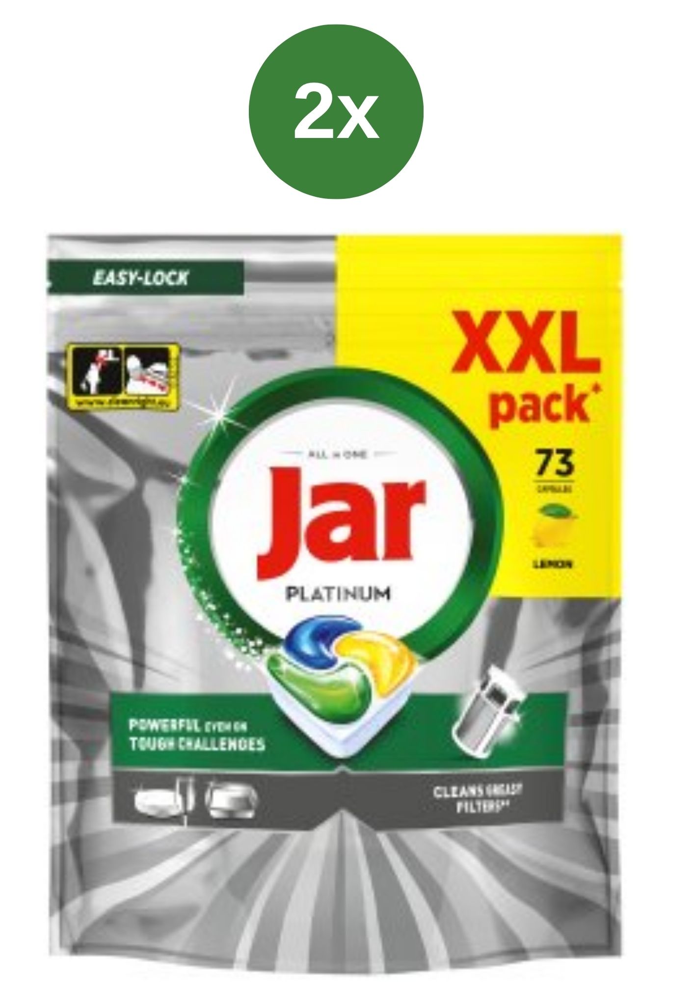 E-shop Jar tab 2x(73ks/bal) Platinum XXL