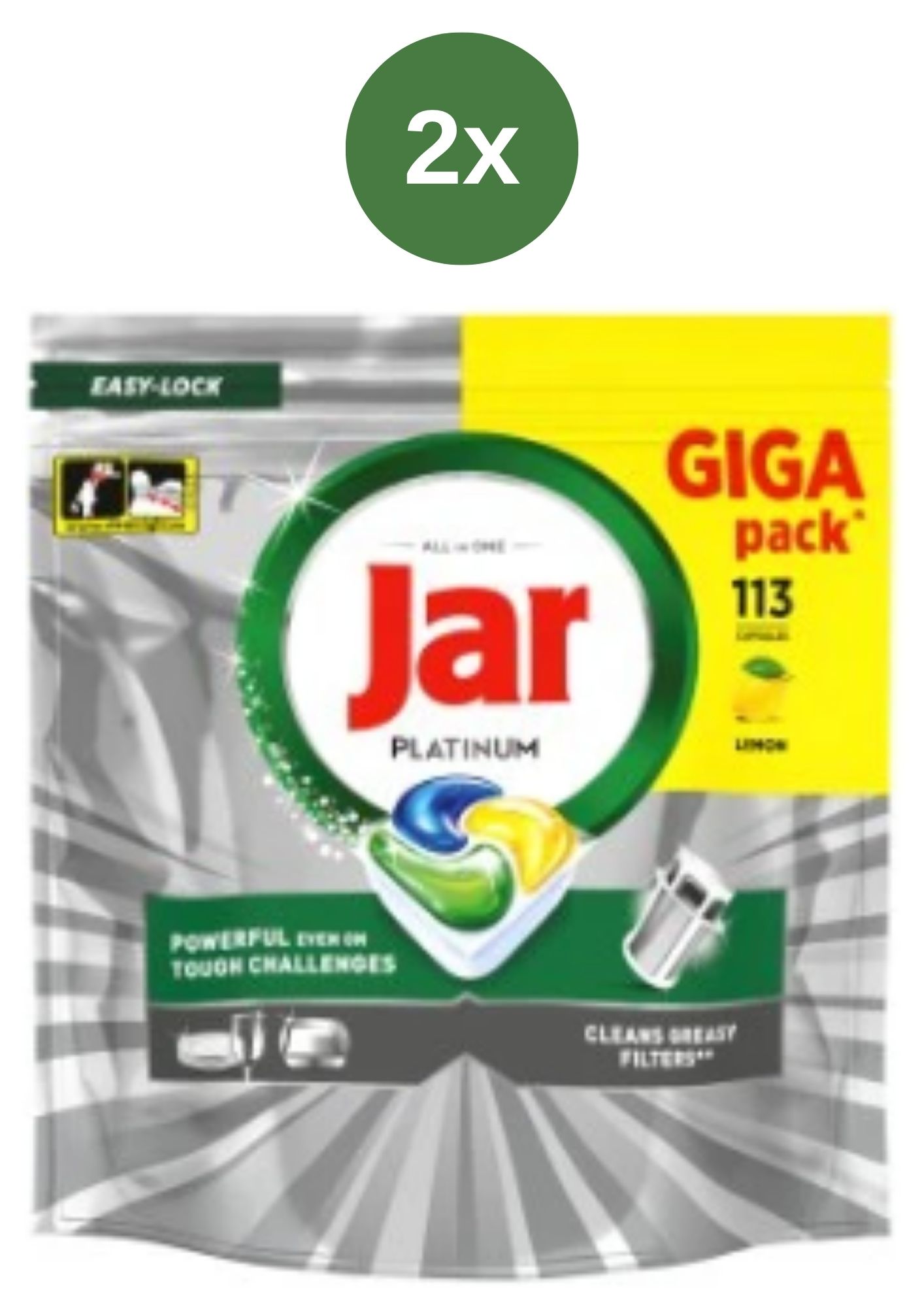 E-shop Jar tab 2x (113ks/bal) Platinum GIGA