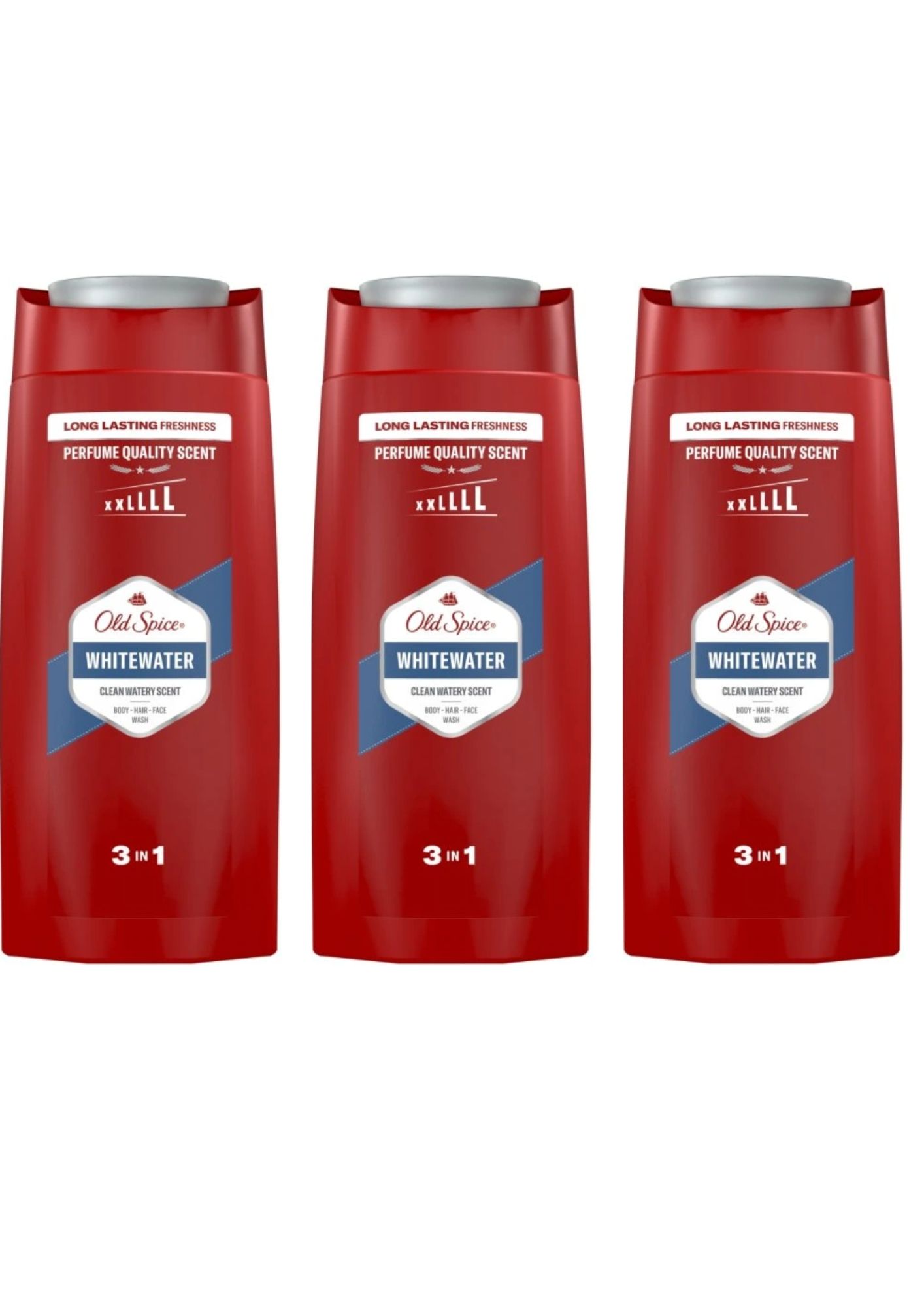 E-shop Old Spice Whitewater sprchový gél 3x675 ml