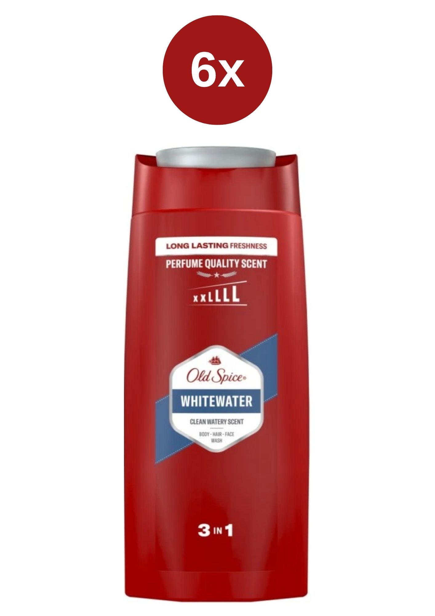 E-shop Old Spice Whitewater sprchový gél 6x675 ml