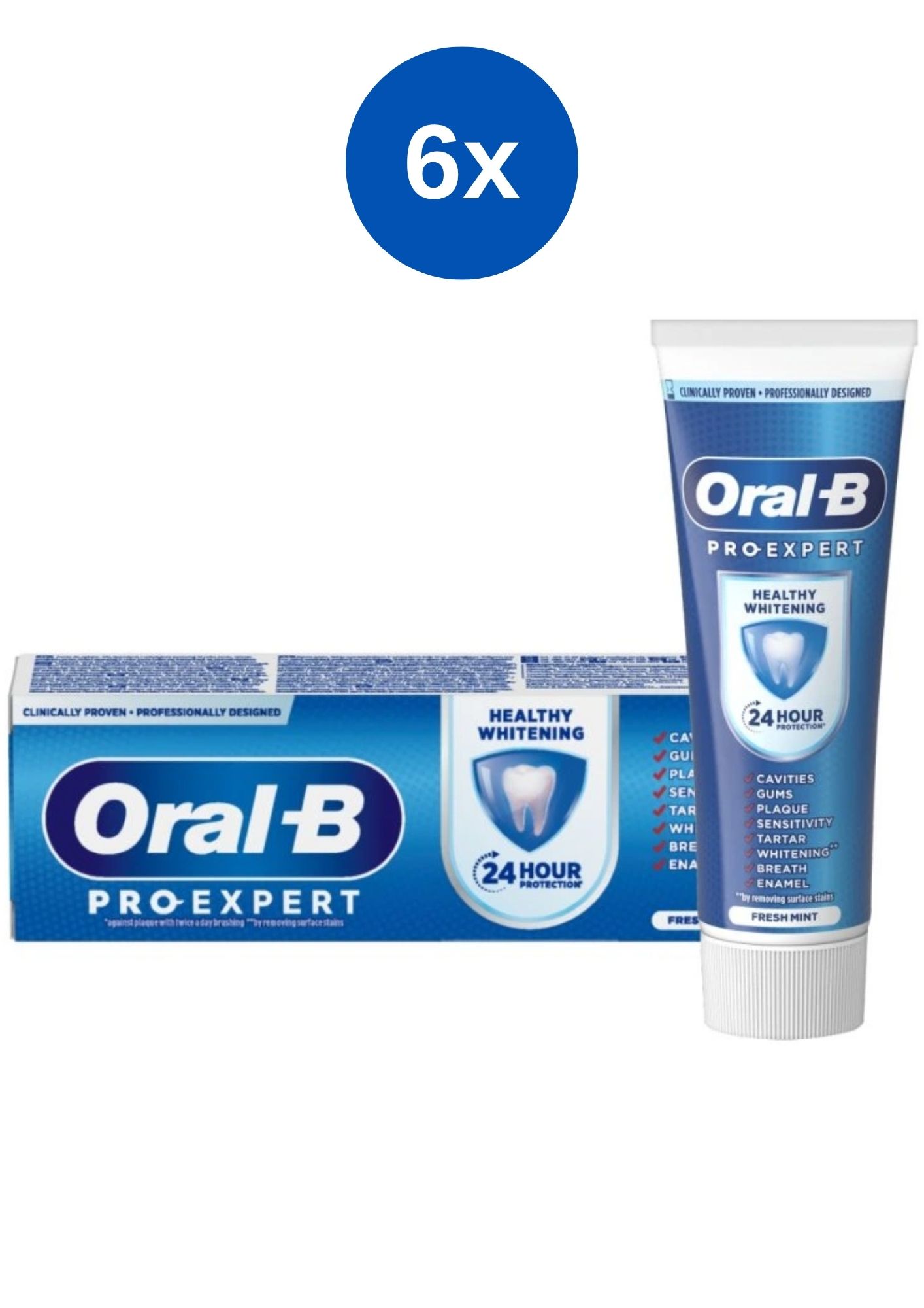 E-shop Oral-B pasta na zuby Pro Expert Healthy White 6x75ml