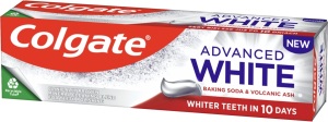 E-shop ZUB.PASTA COLGATE ADVANCED WHITE BAKING SODA & VULCANIC ASH 75 ML