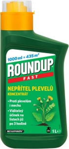 E-shop ROUNDUP FAST KONCENTRÁT 3H bez glyfozátu 1L