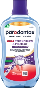 E-shop ÚSTNA VODA PARODONTAX ICY MINT OCHRANA DASNIA 500 ML