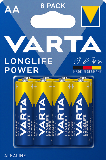 E-shop Longlife Power 8 AA (Single Blister)