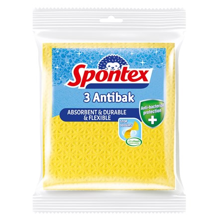 E-shop Spontex Utierka hubová antibakteriálna X3 1 ks