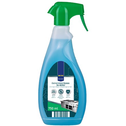 E-shop METRO PROFESSIONAL Čistiaci prostriedok na nerez 750 ml
