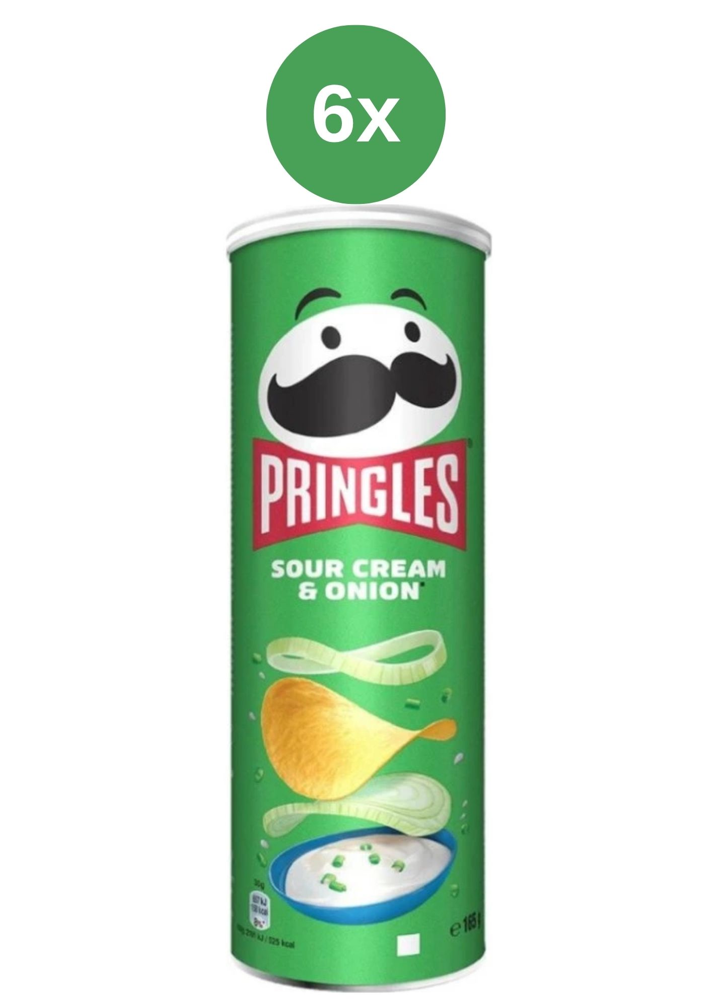 E-shop Pringles kyslá smotana a cibuľa 6x165 g