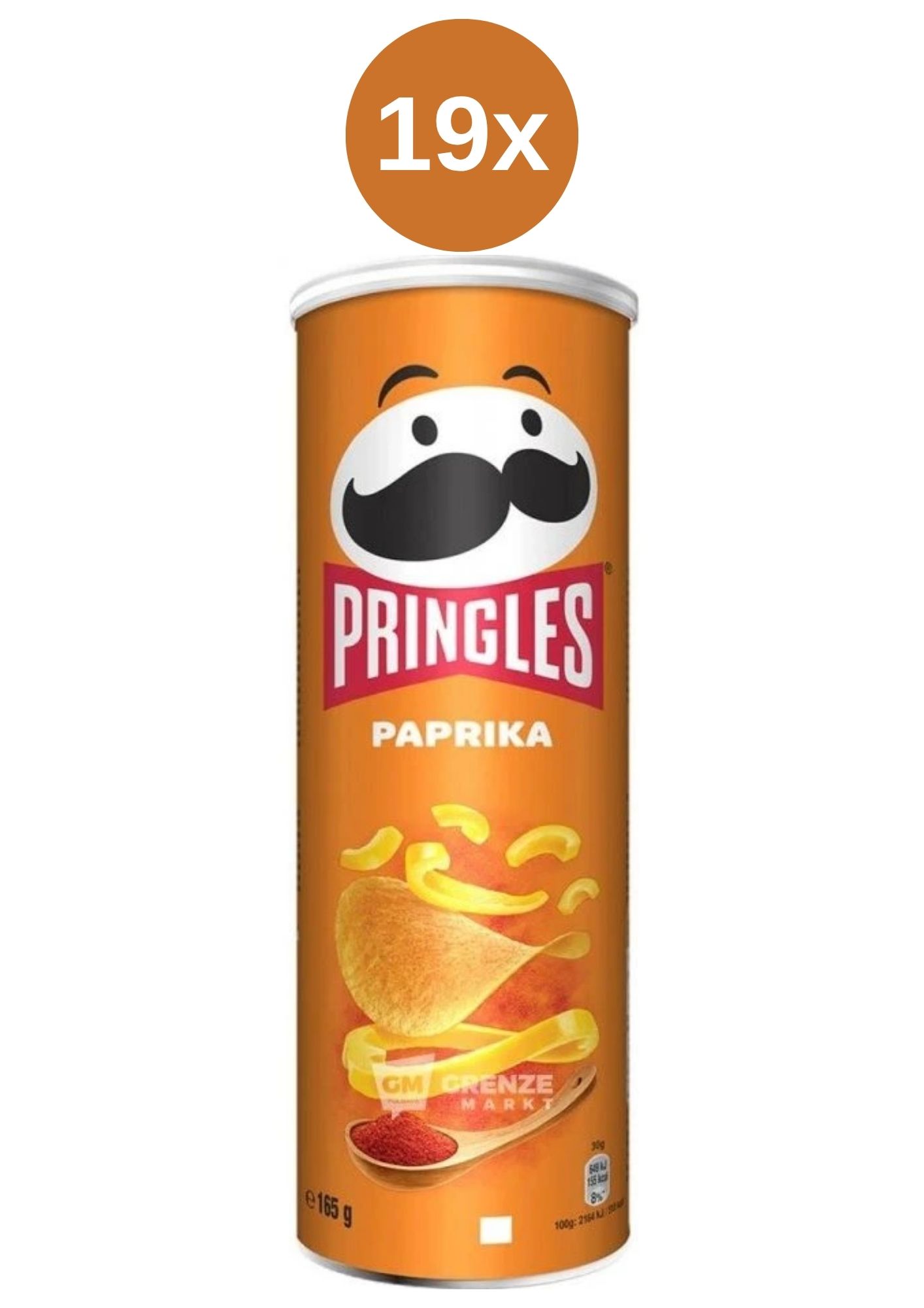 E-shop Pringles Paprika 19x165 g