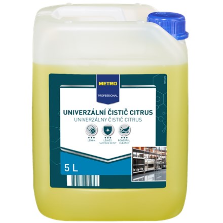 E-shop METRO PROFESSIONAL Čistič univerzálny citrus 5 l