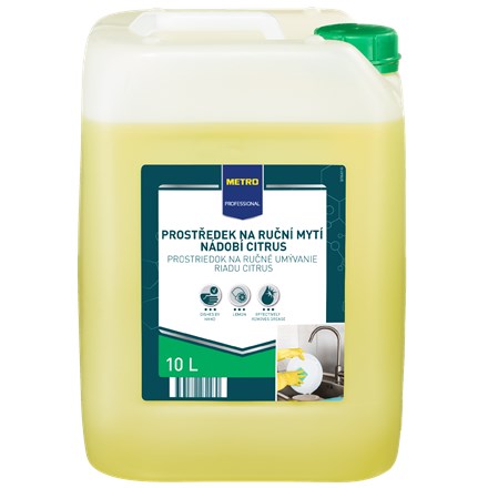 E-shop METRO PROFESSIONAL Gél na umývanie riadu Citrus 10 l