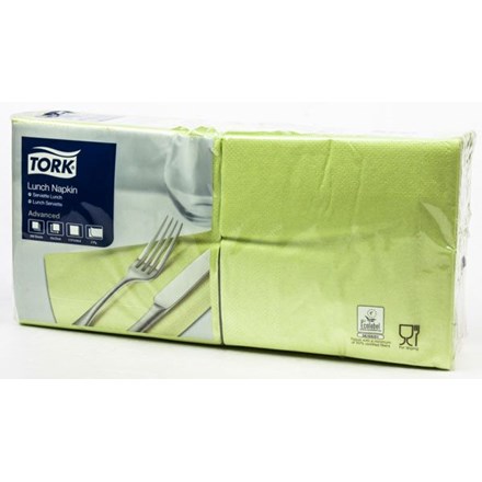 E-shop TORK Obrúsky 33 x 33 cm 2vrstvové limetka 200 ks