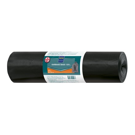 E-shop METRO PROFESSIONAL Vrece na odpad extra silný 120 l čierny 2 x (2 x 25 ks)