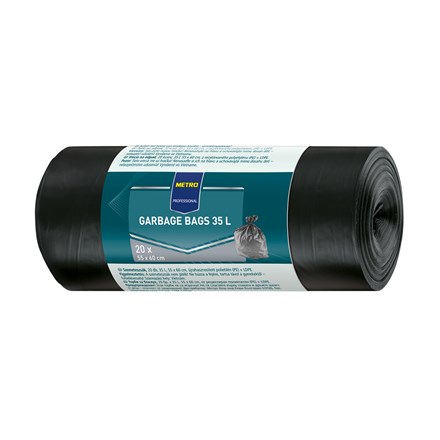E-shop METRO PROFESSIONAL Vrecia na odpad silné 35 l 6 x 20 l