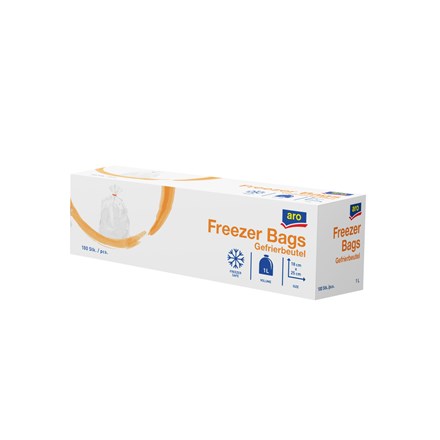 E-shop aro Vrecko na mrazenie 1 l 3 x 100 ks