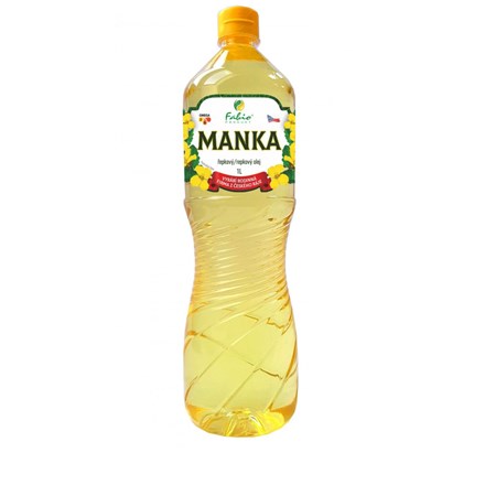 E-shop Manka Olej repkový 15 x 1 l