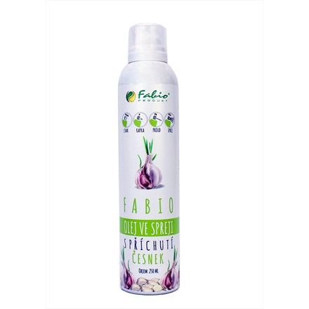 E-shop FABIO PRODUKT Fabio Olej v spreji cesnak 250 ml