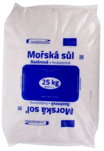 E-shop Bazénová soľ 25kg morská