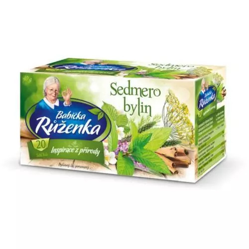 E-shop Babička Ruženka čaj 7bylín 40g