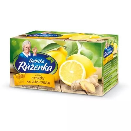 E-shop Babička Ruženka čaj citrón+zázvor 40g