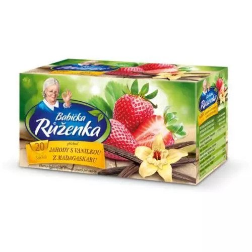 E-shop Babička Ruženka čaj jahody 40g