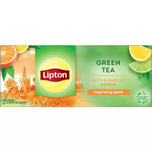 E-shop Lipton green citrus @ 20x1, 3g