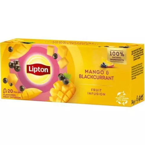 E-shop Lipton fruit infusion mango a blackcurrant @ 20x1, 7g