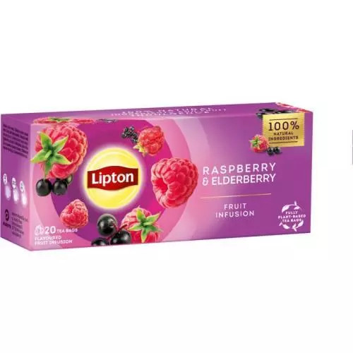 E-shop Lipton fruit infusion maliny a elderberry @ 20x1, 6g