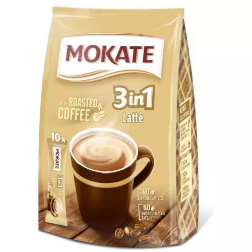 E-shop Mokate 3in1 latte bag10 150g