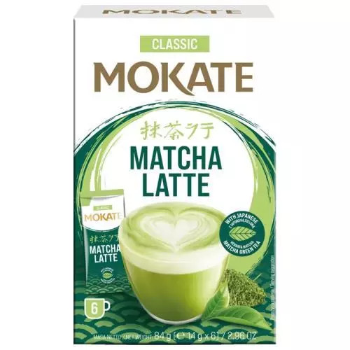 E-shop Mokate latte matcha classic bag6 84g