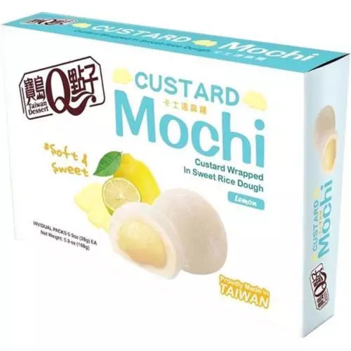 E-shop Q mochi custard lemon fruit 168g TWN
