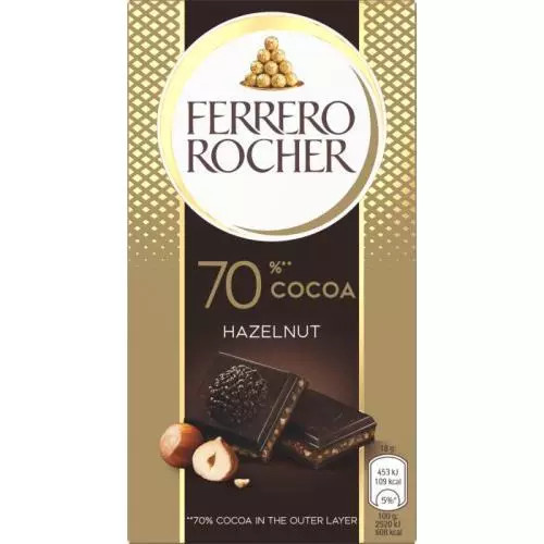 E-shop Ferrero Rocher tabliet 70% kakao 90g