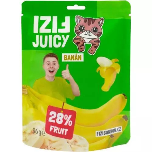 E-shop Fizi candy cukrík banán 96g