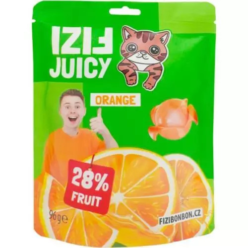 E-shop Fizi candy bonbón pomaranč 96g