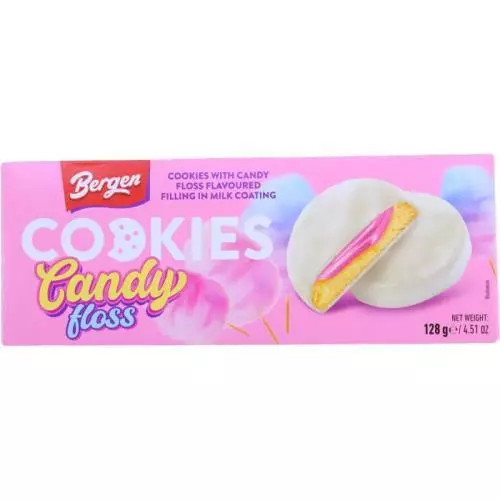 E-shop Bergen cookies candy floss 128g