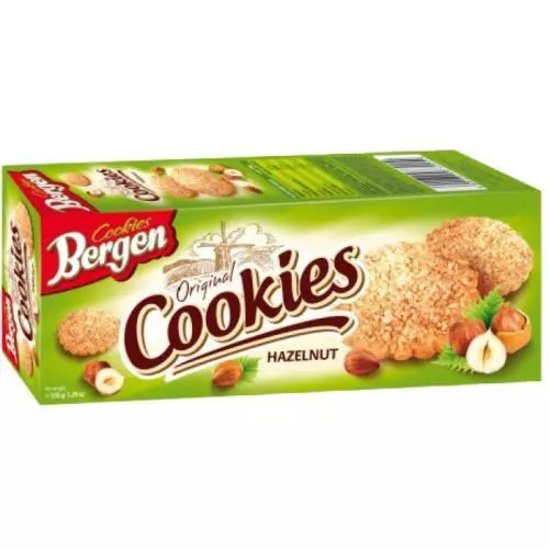 E-shop Bergen cookies hazelnut 130g