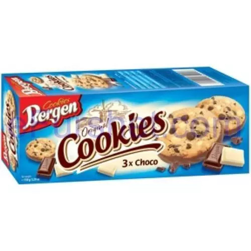 E-shop Bergen cookies triple choco 130g