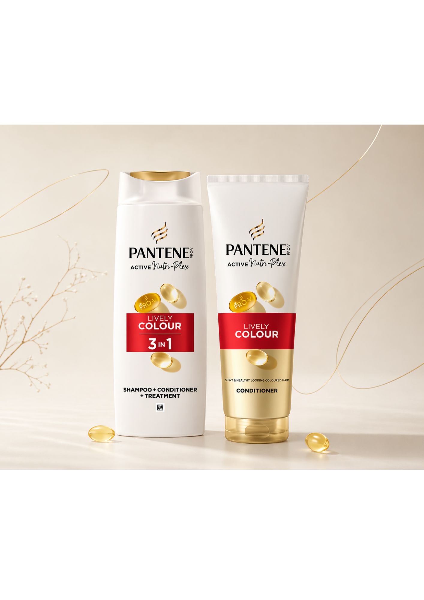 E-shop Pantene Lively Colour – starostlivosť pre žiarivú farbu