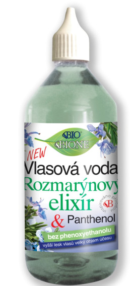E-shop BIONE Vlasová voda ROZMARÍNOVÝ ELIXÍR 215 ml