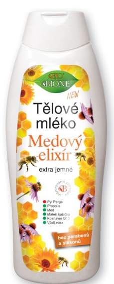E-shop BIONE Telové mlieko MEDOVÝ ELIXÍR 500 ml