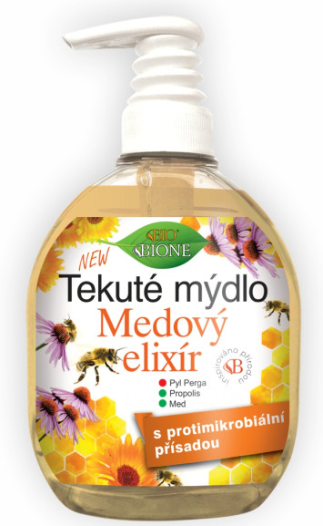 E-shop BIONE Tekuté mydlo MEDOVÝ ELIXÍR 300 ml