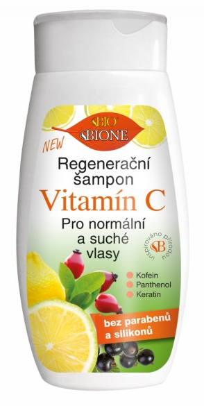 E-shop BIONE Regeneračný šampón VITAMÍN C 260 ml