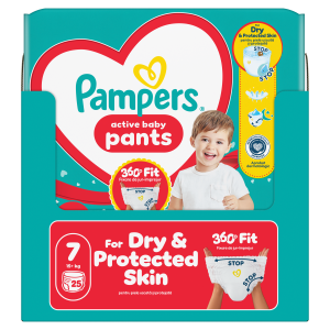 E-shop Pampers Active pants VP S7 (25ks/fol)